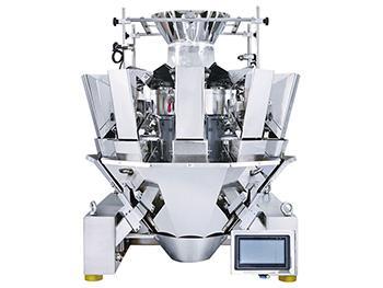 Standard Multihead Weigher for free flow products (Optional 10 heads, 12 heads, 14 heads; 10-1000g,10-1500g,100-3000g;  1.6L,2.5L,5L)