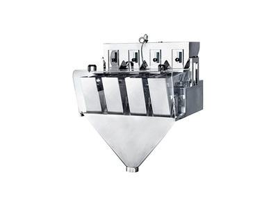 JW-AX4 Four Head Linear Weigher Stainless Steel Machine,50-2000g,3L