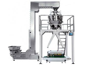 JW-BZD1 Semi-Automatic Packing Line,with 10 heads weigher