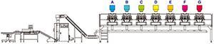 JW-MIX2 Horizontal Weighing and Packing Line for Mixed Products with 10 Head Weigher